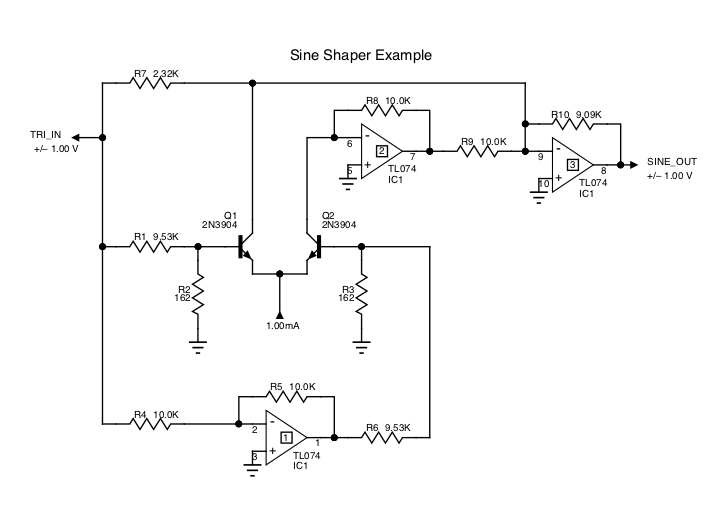 sample circuit implementation