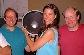Julius, Karen, Don and what I believe is a JBL-140